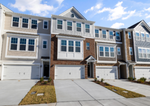 Condominiums blue sky